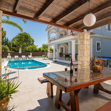 Luxury Villa Vanato & Pool Koukounariá Exterior photo